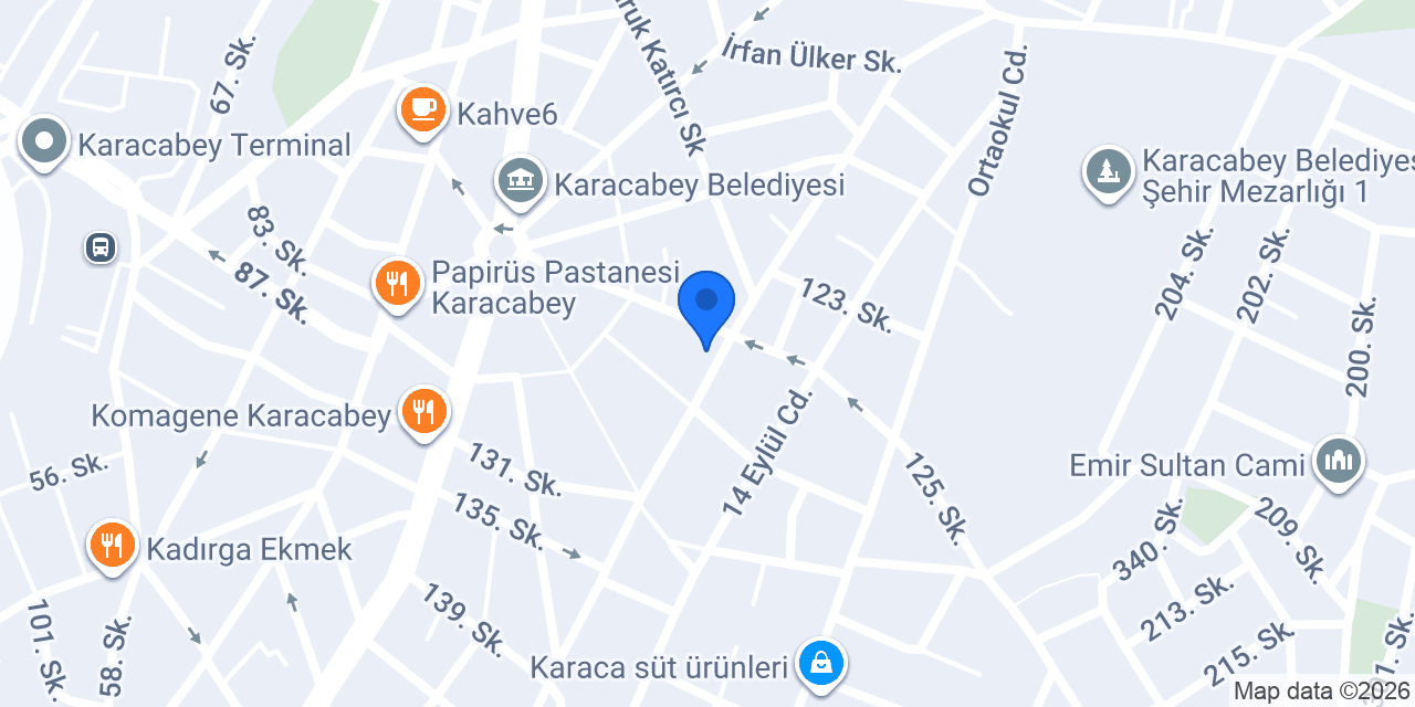 Kartek Isı - Servis konumu