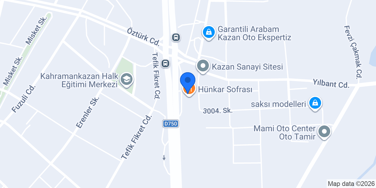 ÇABUK OTO FAR konumu