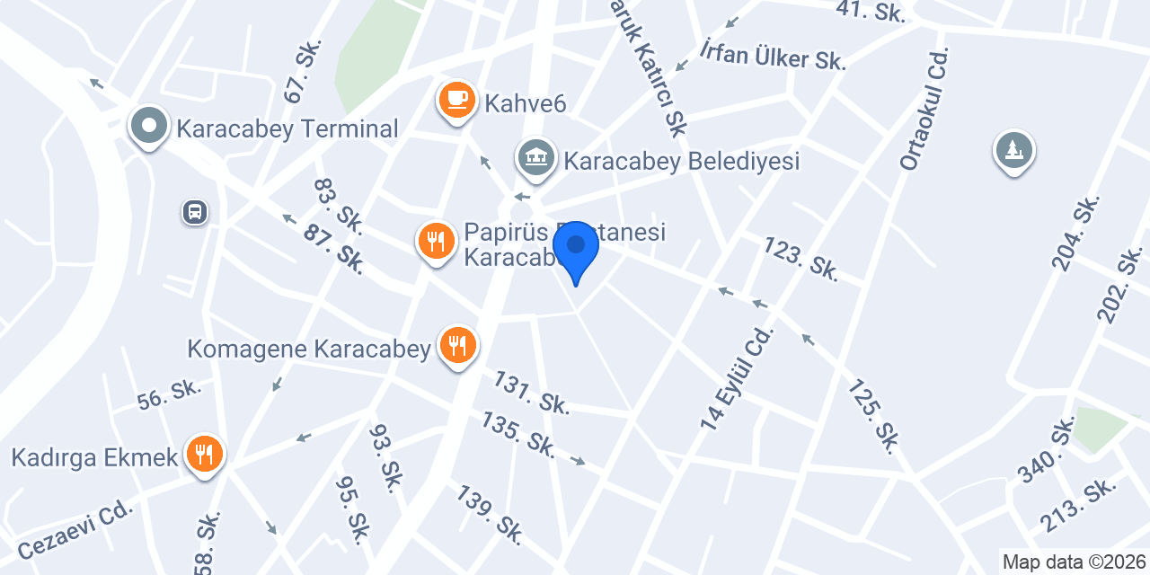 Doymatez Döner konumu