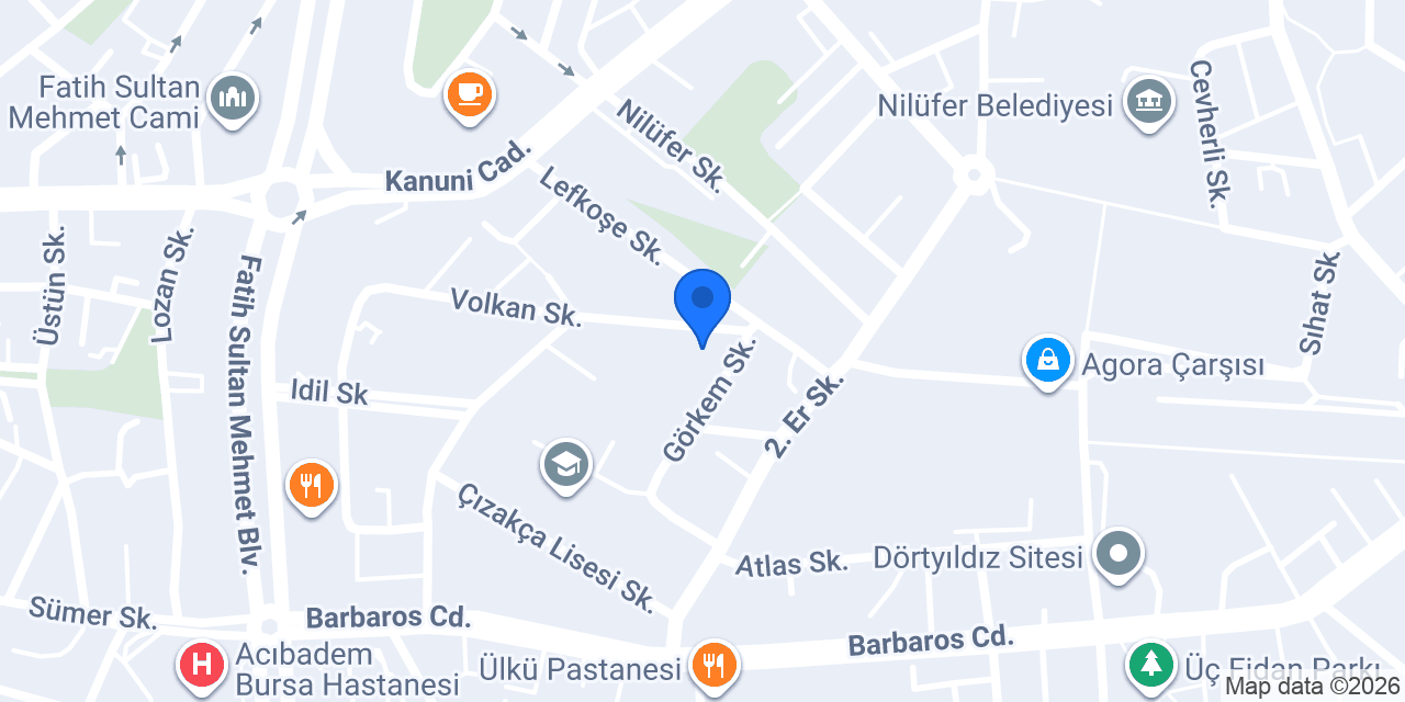 Kristal Salon konumu