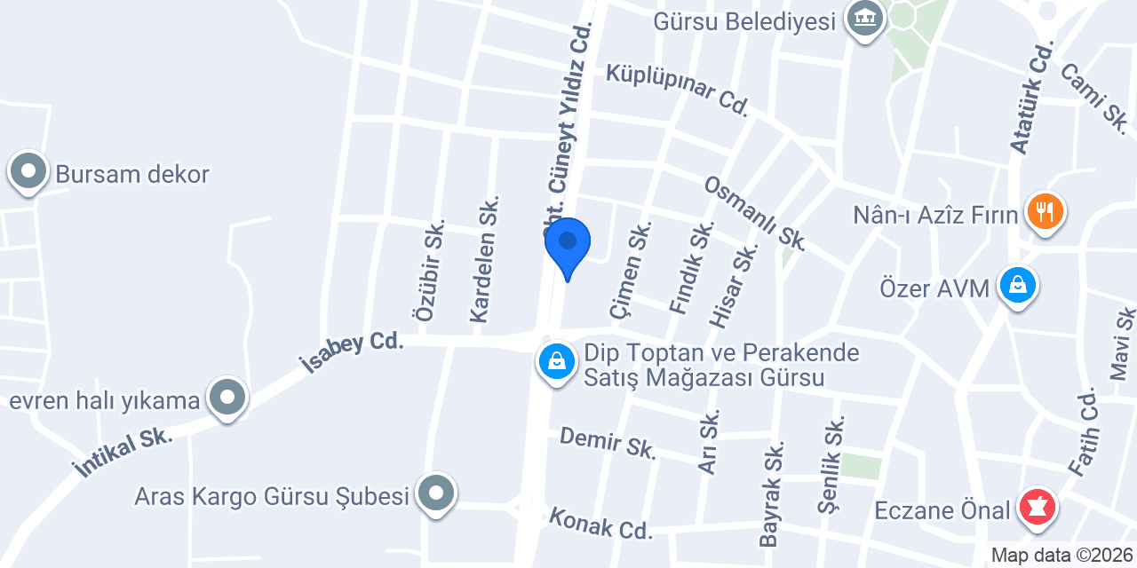 Roll Mobilya konumu