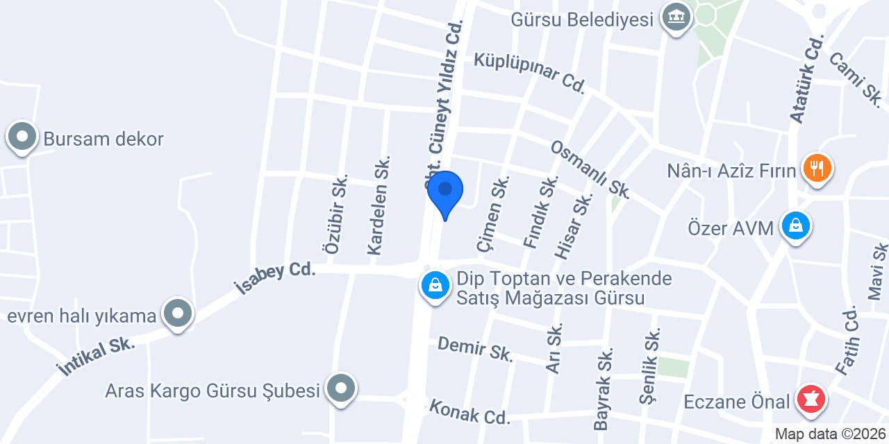 UNO MONERO COFFEE & TEA HOUSE BURSA konumu