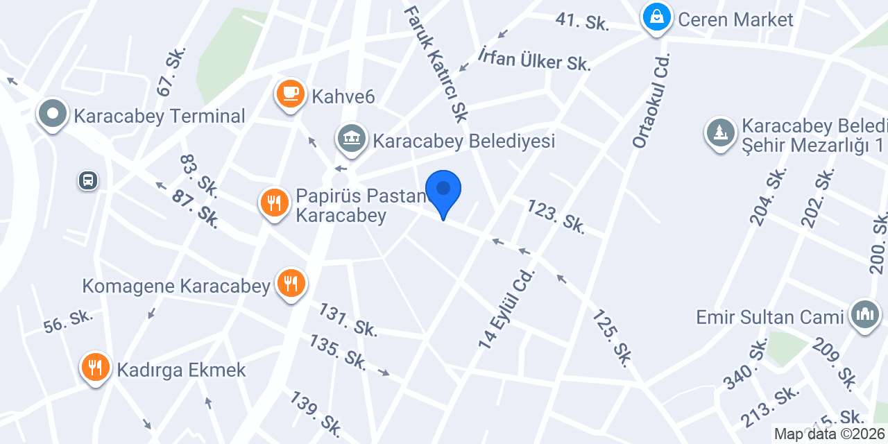 Aslı kurtay Kuaför Salonu konumu