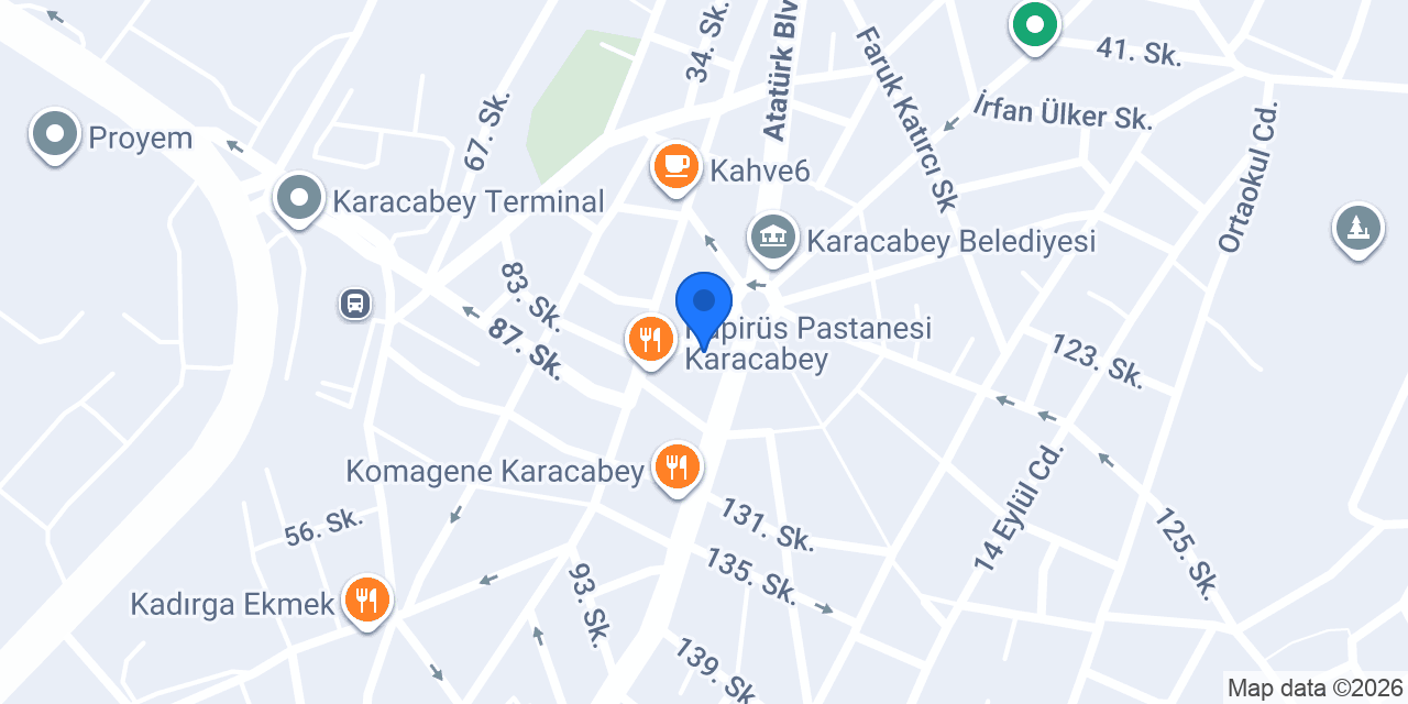 KARACABEY UĞUR OKULLARI KAMPÜSÜ konumu