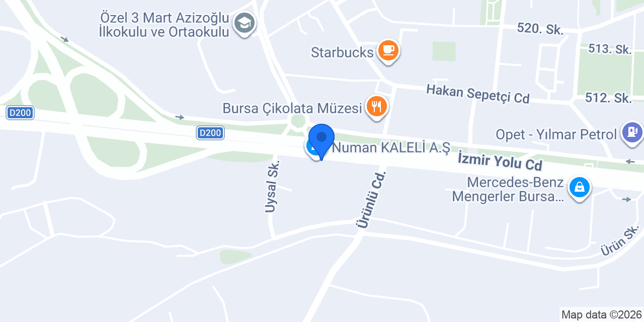 NG Kütahya Seramik konumu