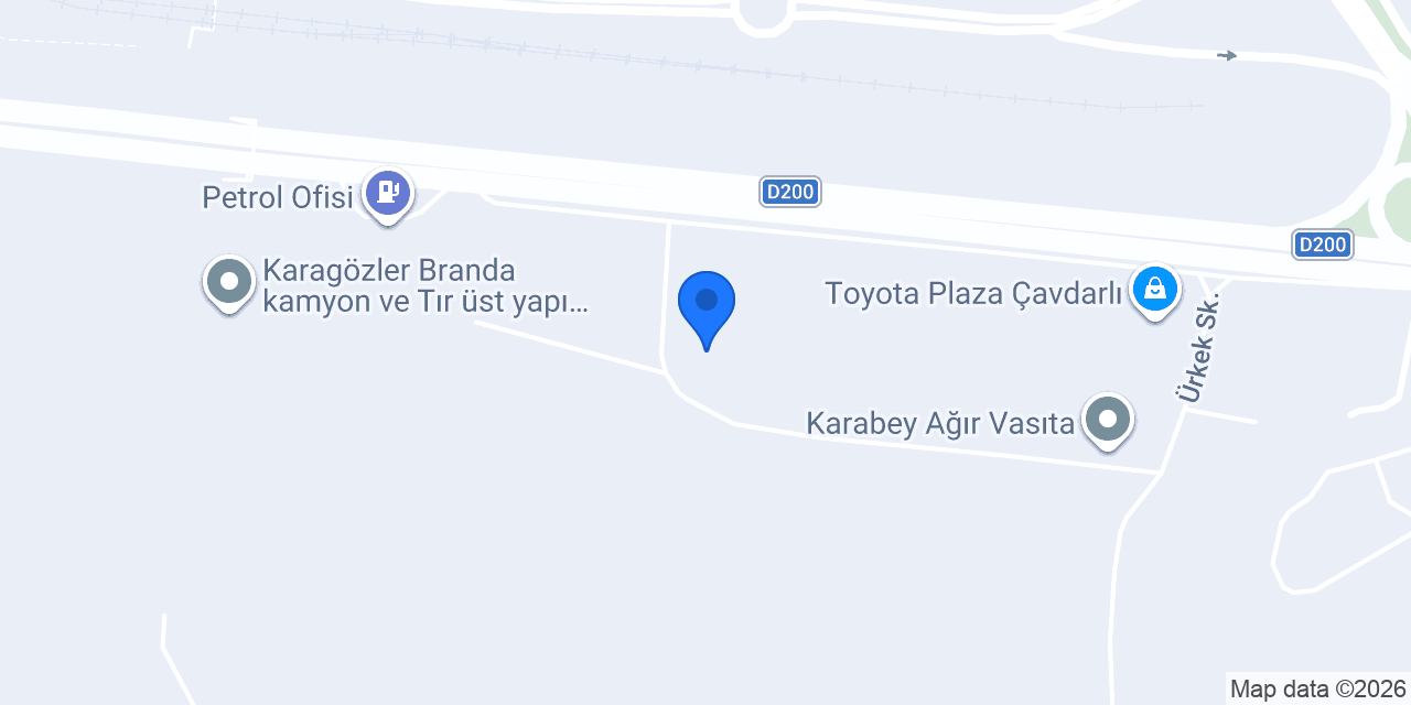 BAŞOĞLU ENDÜSTRİYEL ÜRÜNLER TEDARİK SAN. VE TİC. A.Ş. konumu