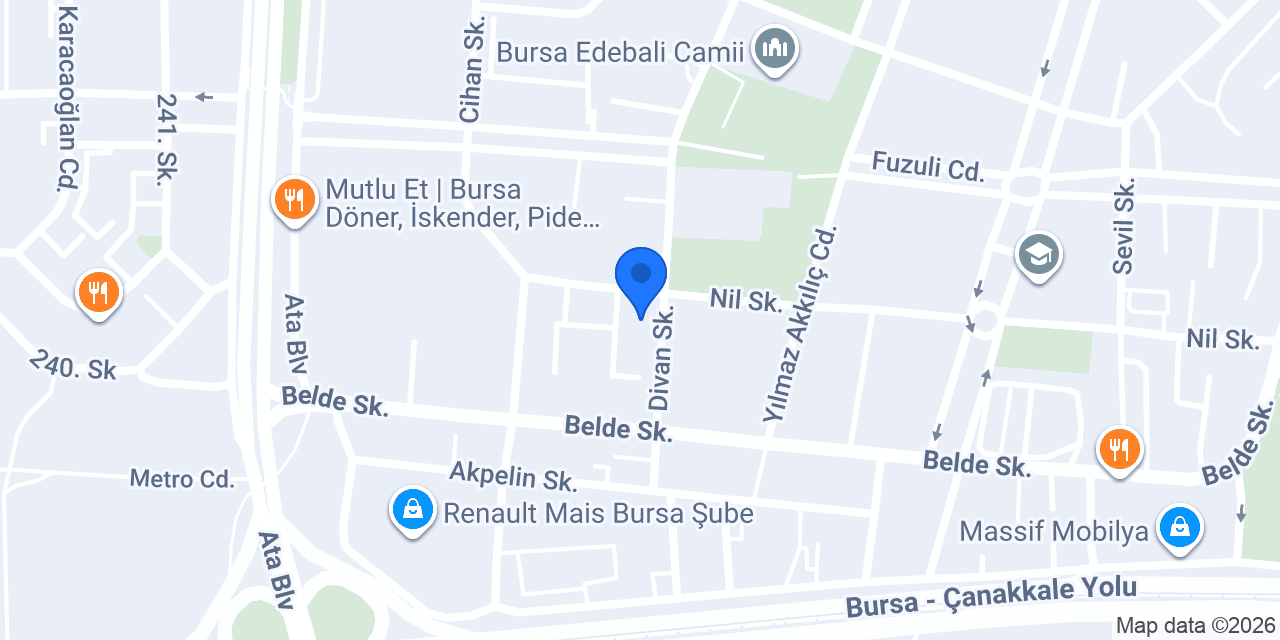 REMAX AREA BURSA konumu