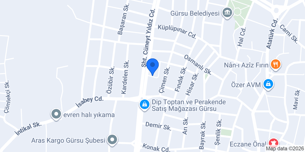 Kostüm Kuru Temizleme konumu