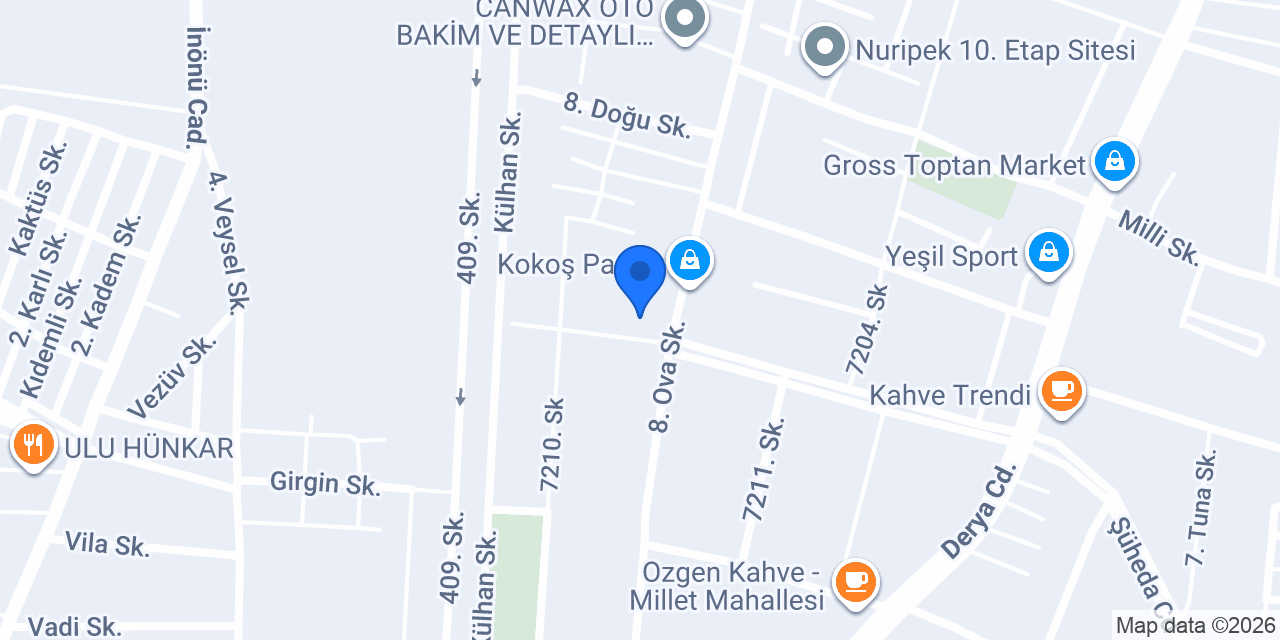 FPI Tekstil Bursa konumu