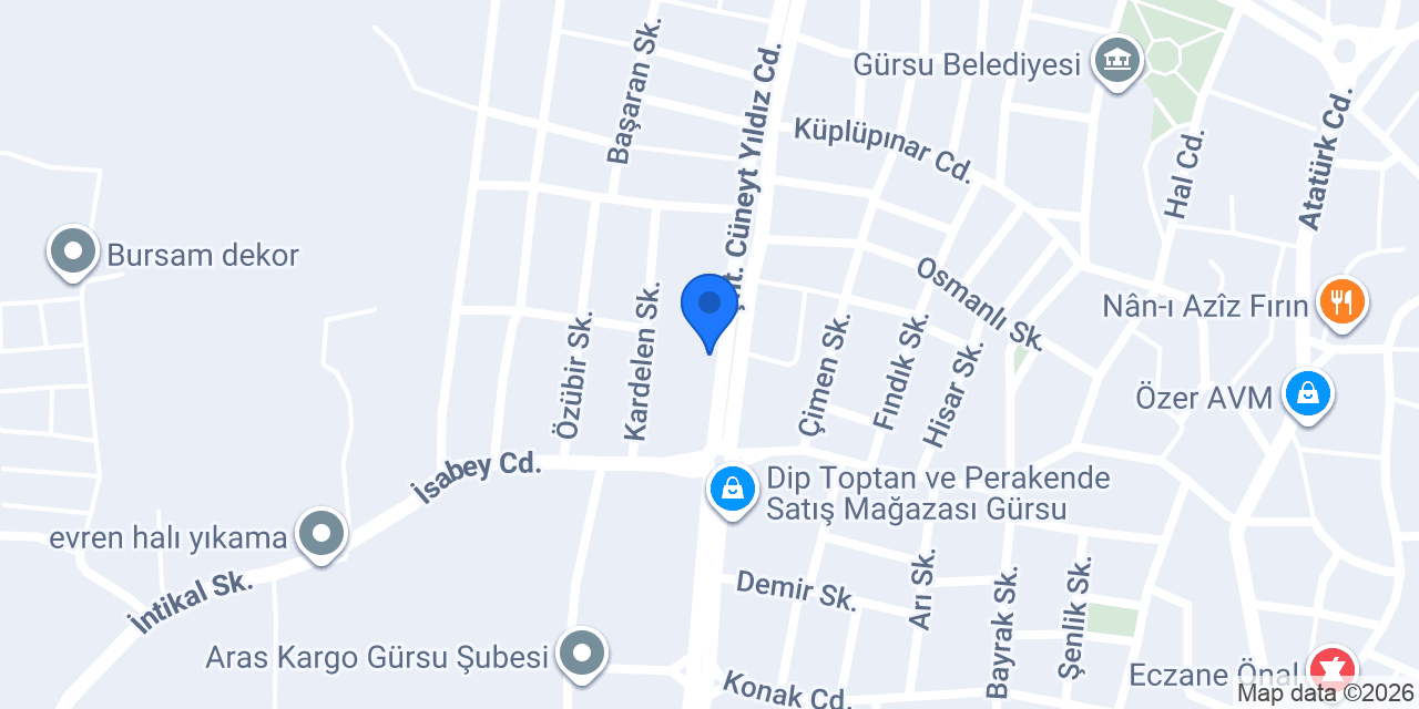İpek Unlu Mamülleri konumu