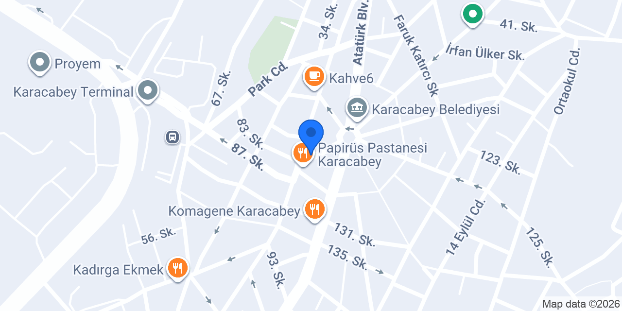 Çakın Ticaret konumu