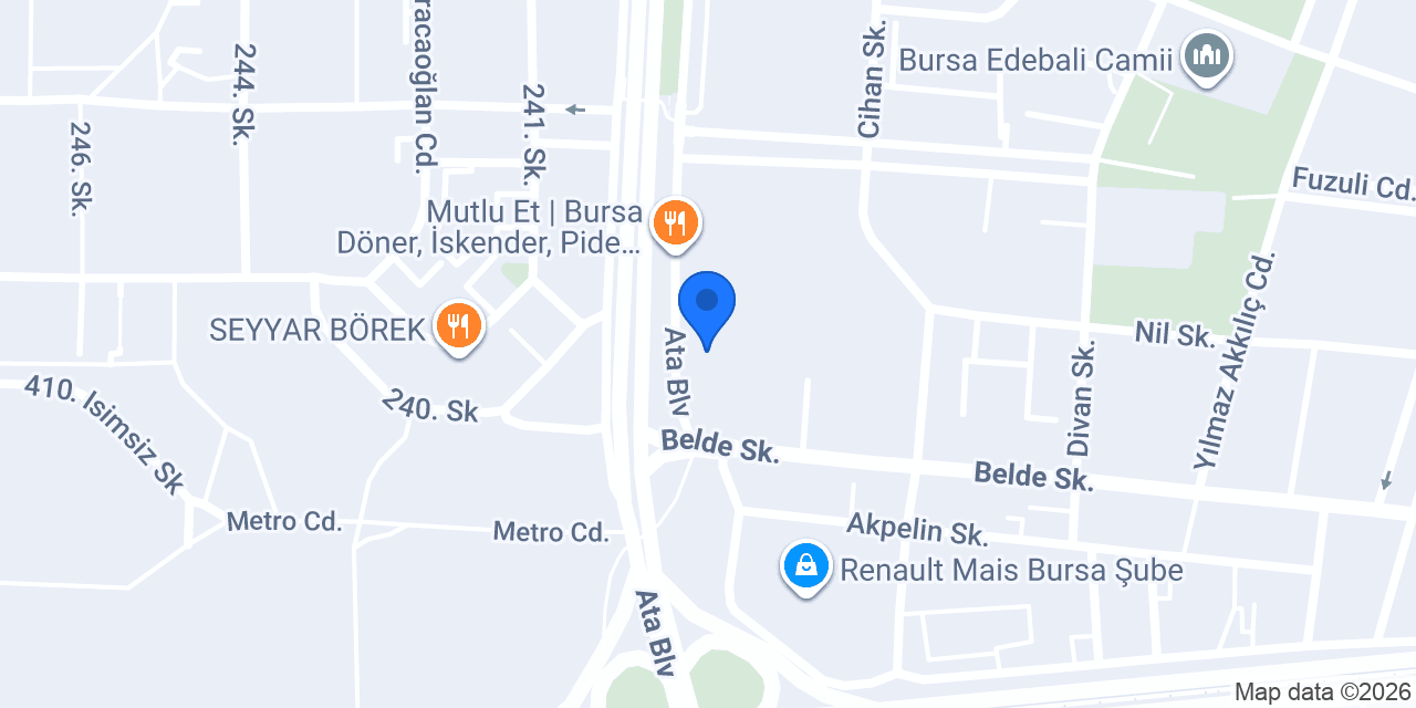 Diş Hekimi Nihat Adam konumu