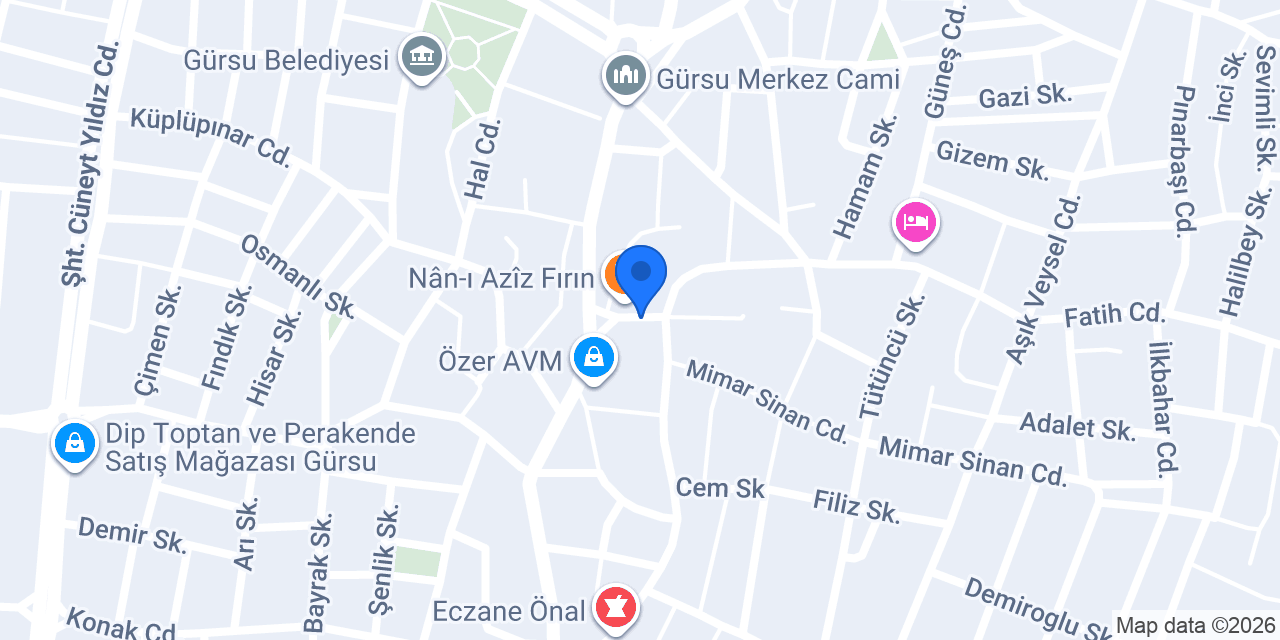 GÜRSU ÇİLİNGİR GÜRGEN ANAHTAR konumu