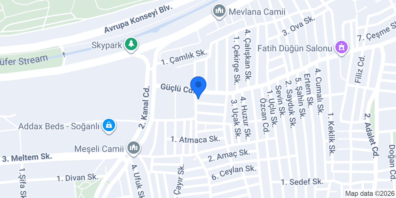 Tuna Unlu Mamülleri 2 konumu
