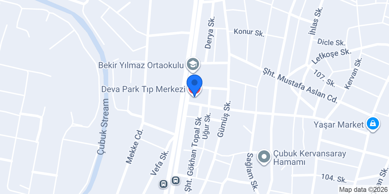 Deva Park Tıp Merkezi konumu