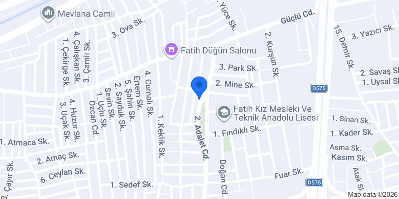 Demir Tekel Bayii konumu