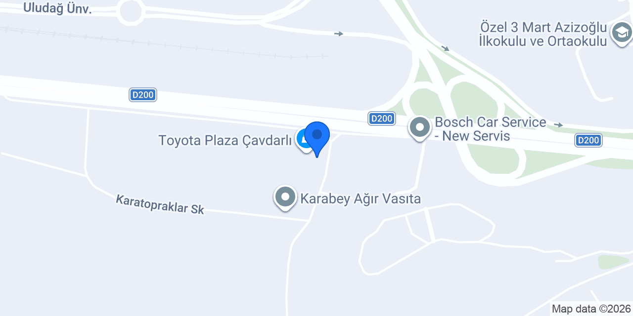 Lexus Nilüfer konumu