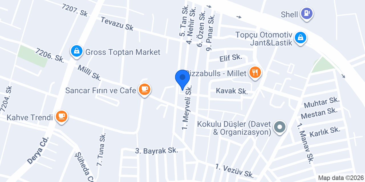 Besaş Halk Ekmek Satiş Noktasi konumu