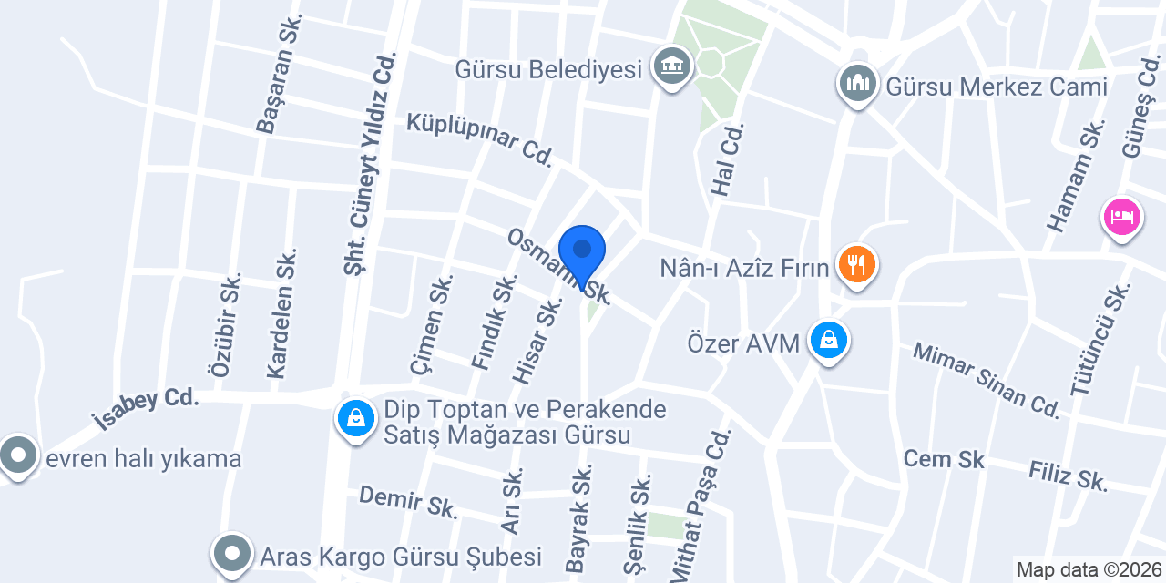 Erat Yapı konumu