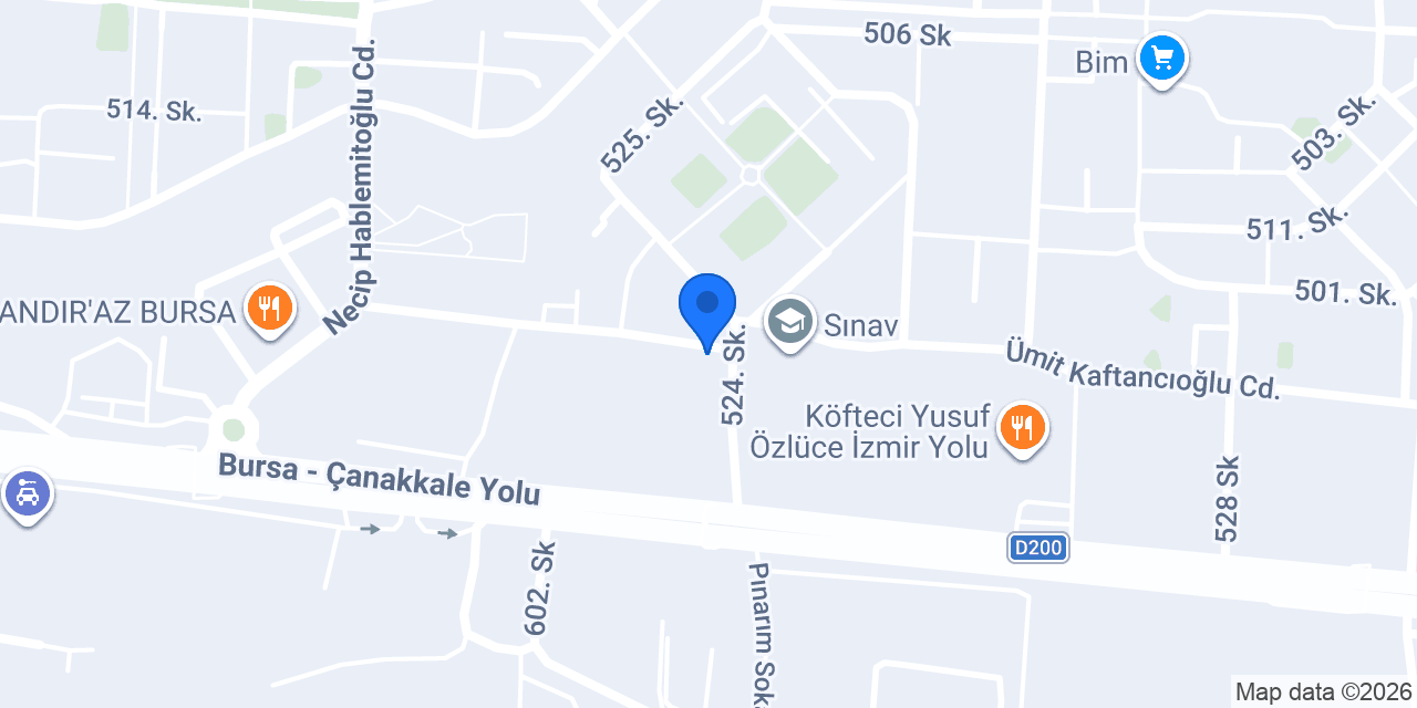 Bursat Emlak konumu