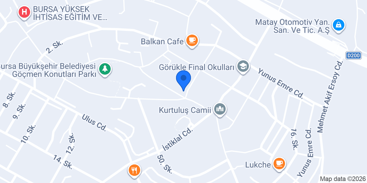 BOU Petshop konumu