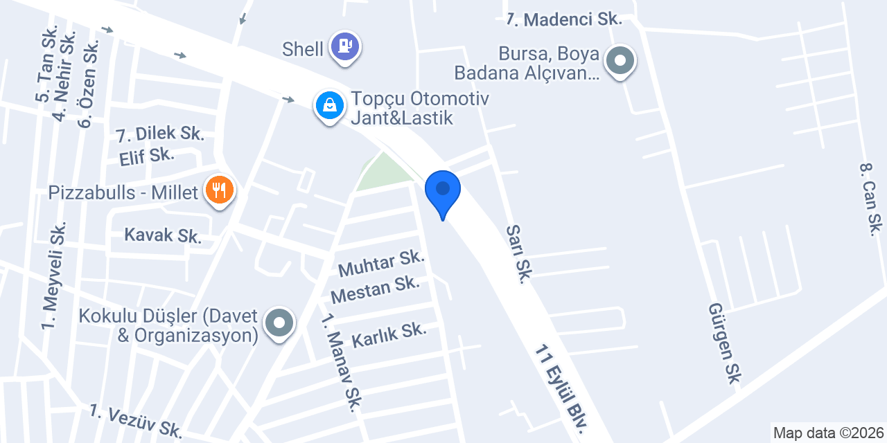 Miloto konumu