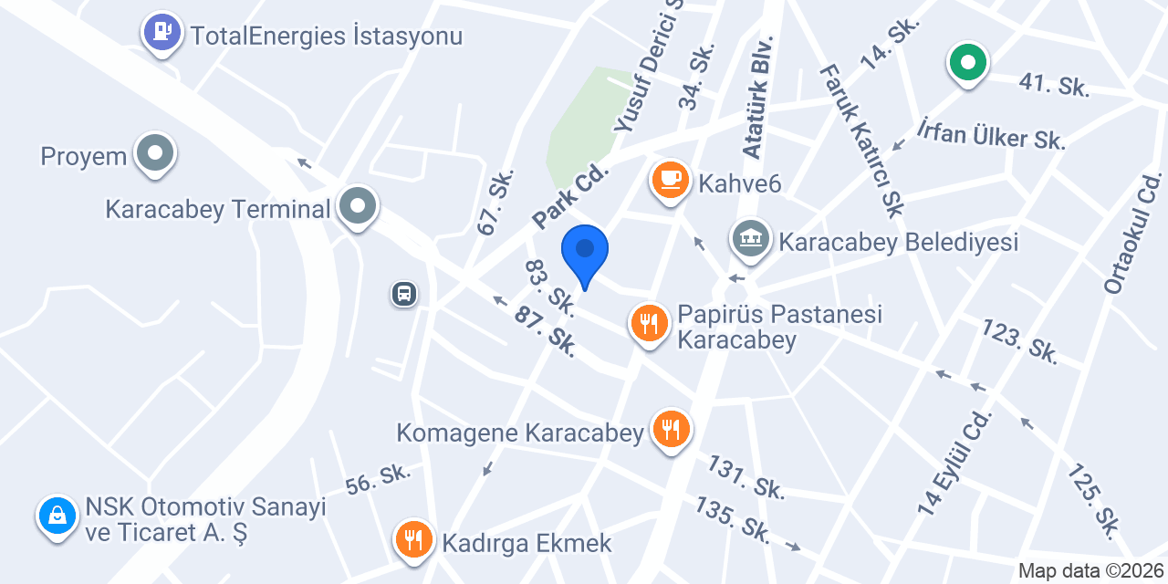 AVUKAT NAZİME OK konumu