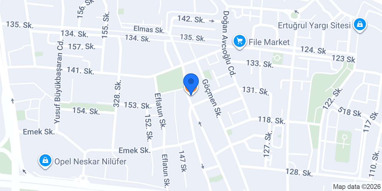 Beyoğlu Kebap konumu