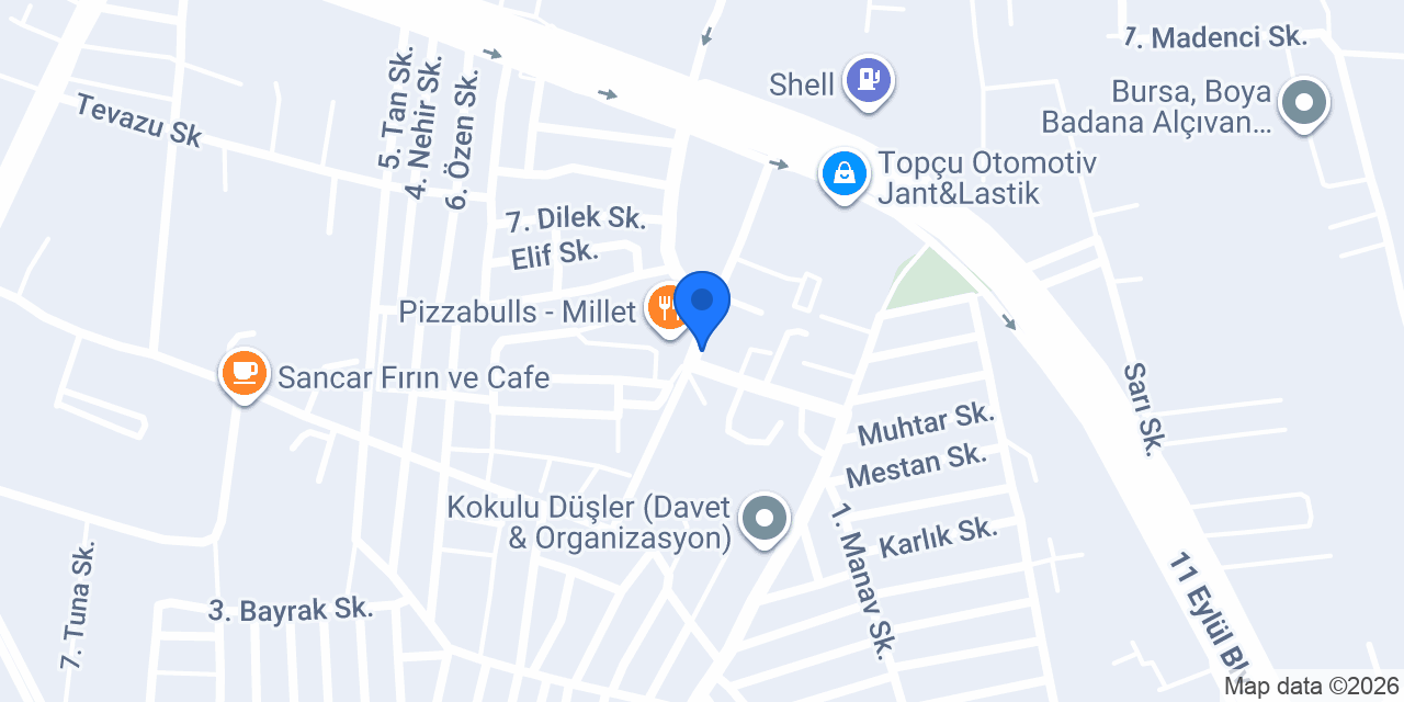 SATA OTOMOTİV konumu