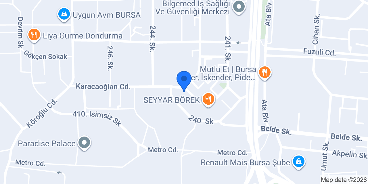 ENES DUMAN HAİR ( BURSA KUAFÖR ) konumu