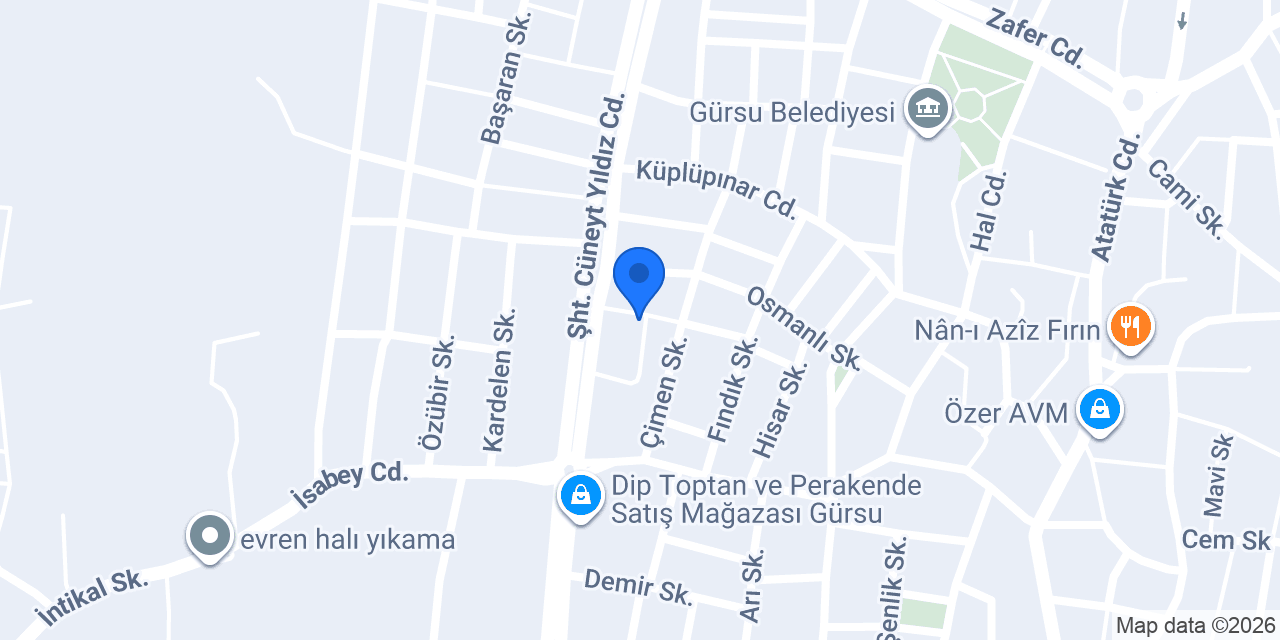 Bursa Taş Duvar ve Kaplama konumu