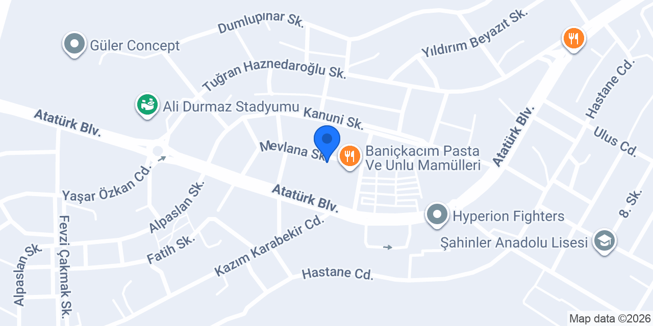 Işık Bayan Kuaförü konumu
