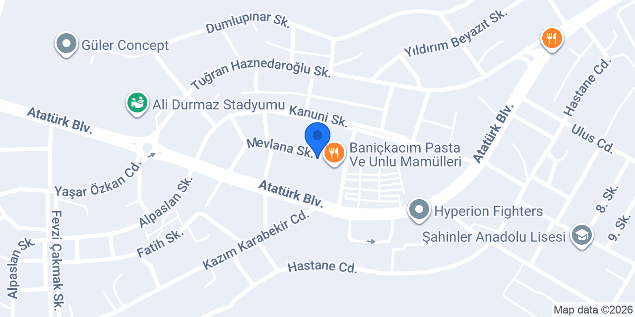 BALKANLAR ECZANESİ konumu