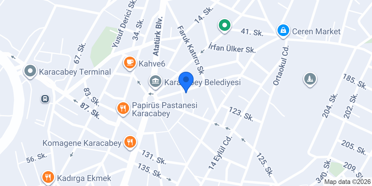 Reçberler mobilya konumu