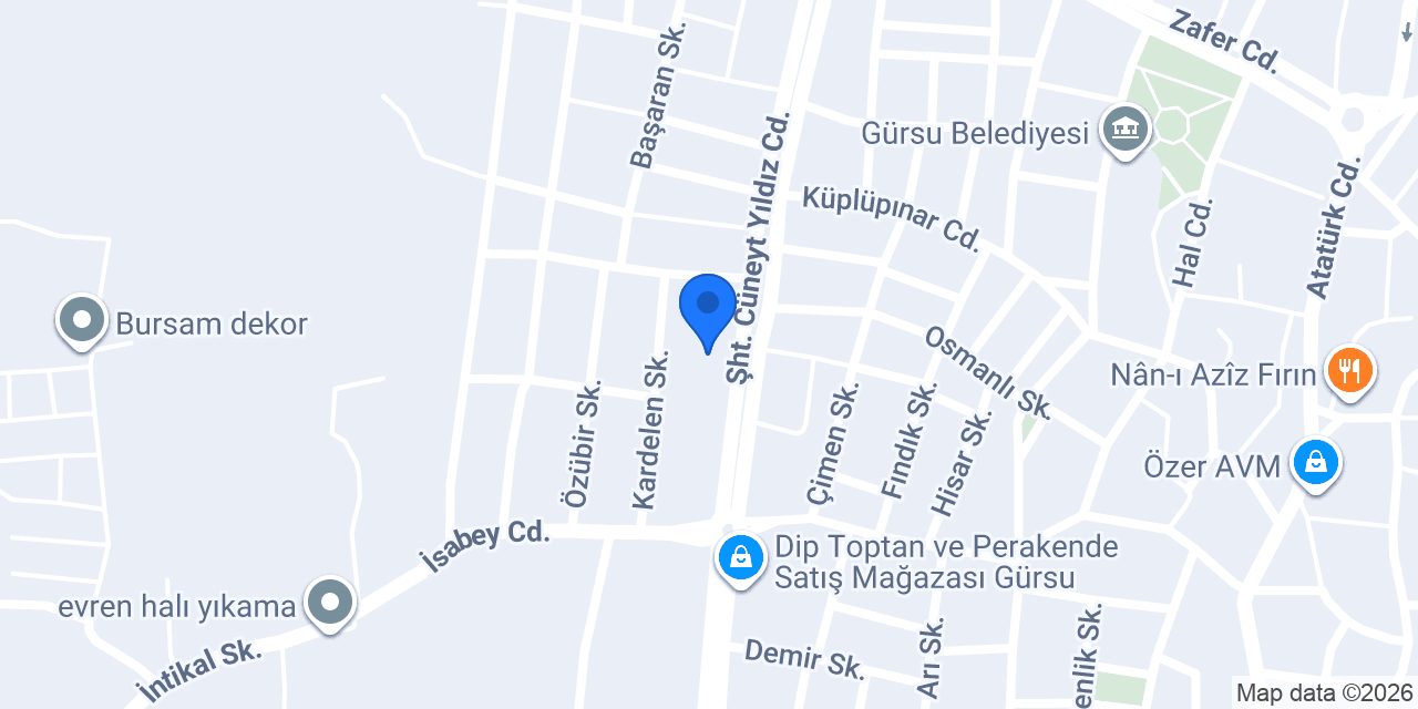 AKİNCİ TELEKOM konumu