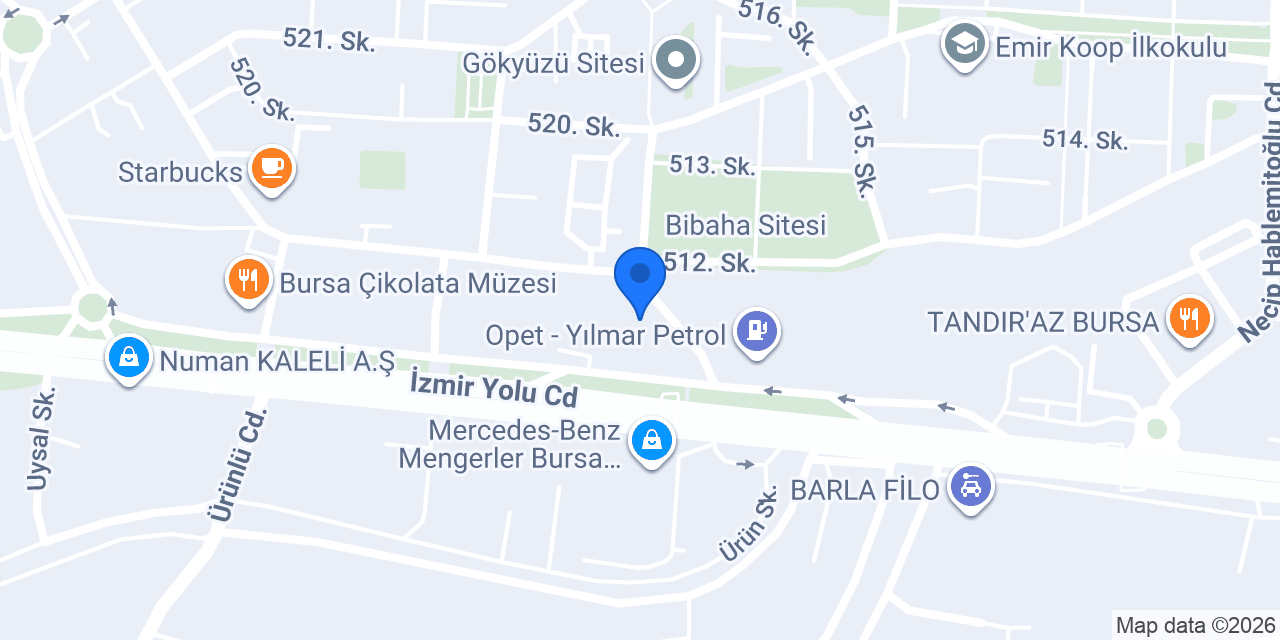 ATA Hukuk Bürosu konumu