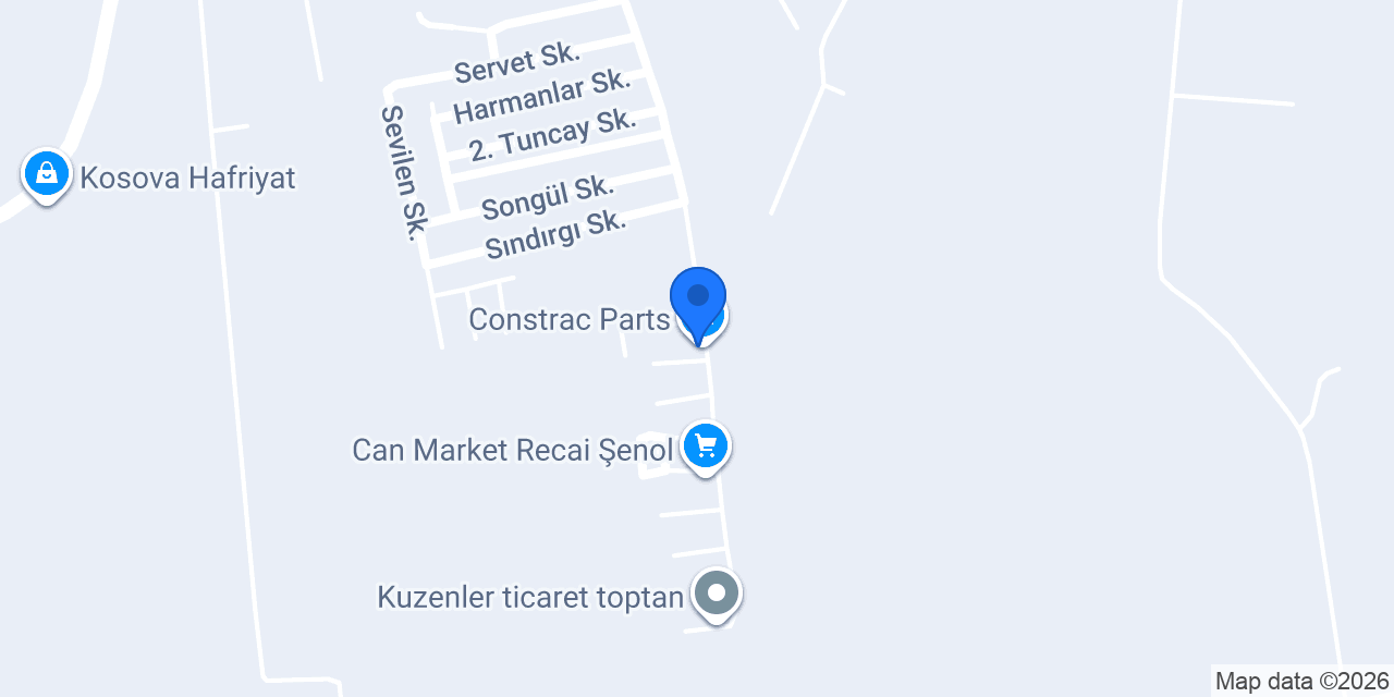 Constrac Parts konumu