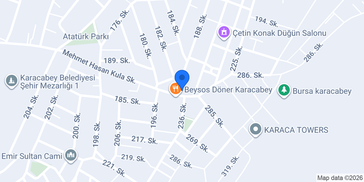 ORHAN AYDIN HAİR SALON konumu