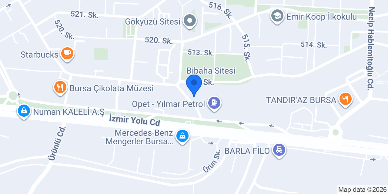 HLT Otomotiv konumu