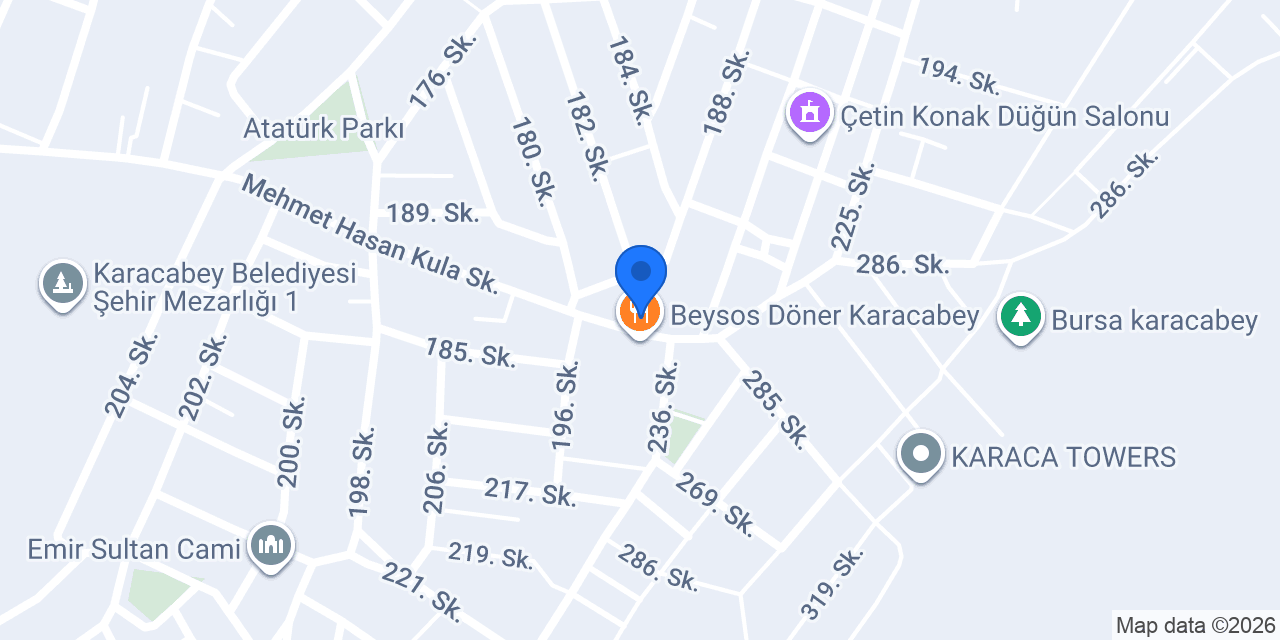Oses Çiğköfte konumu