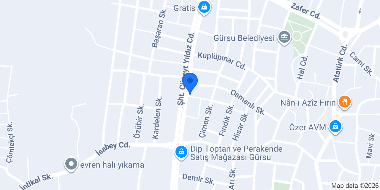 Gürsu Öncü Döner konumu