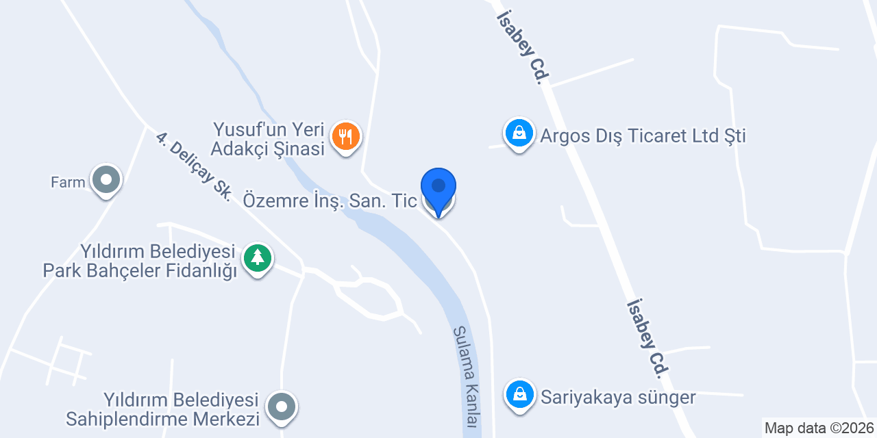 Özemre İnş. San. Tic. konumu