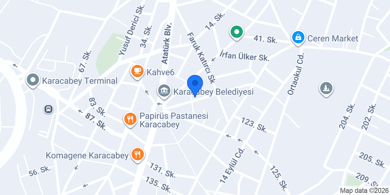 Deniz Bilgisayar & İnternet Cafe konumu