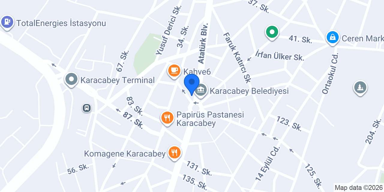 YEŞİLÇAM TOSTÇUSU konumu