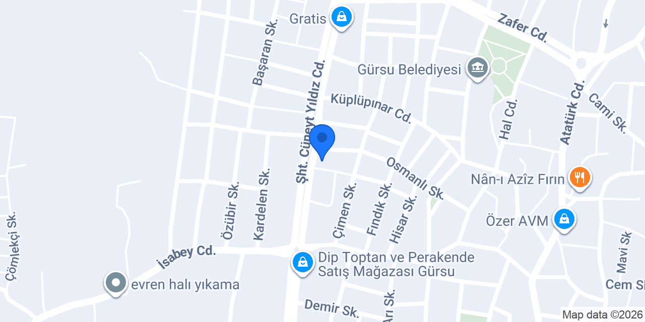 Çorbacı Bülent Usta konumu