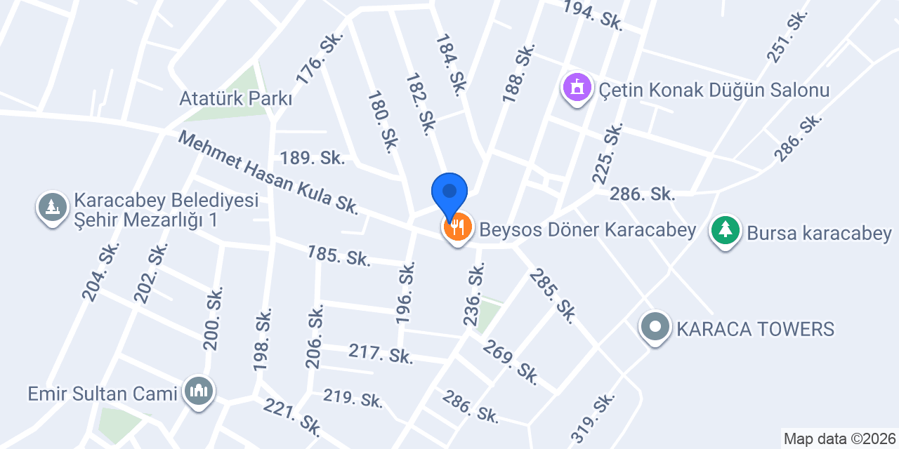 Pasaport Pizza Karacabey konumu