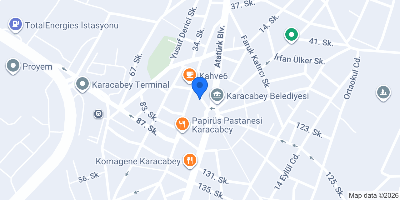 TOSTOS KARACABEY konumu