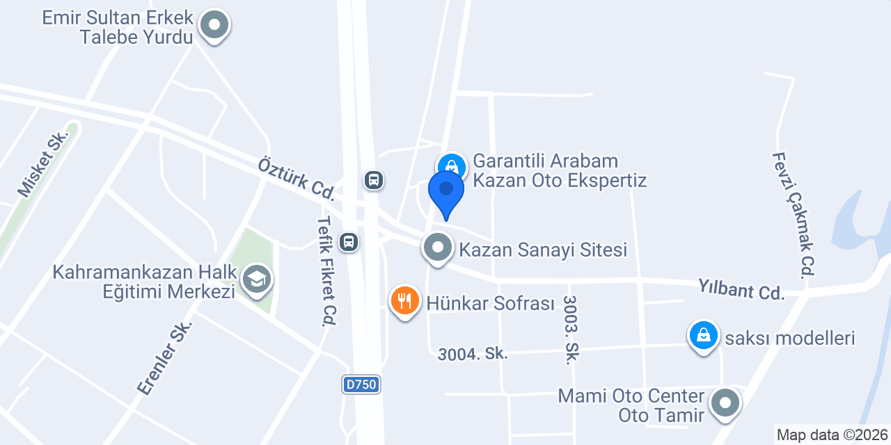 Kazan Tel Örgü konumu