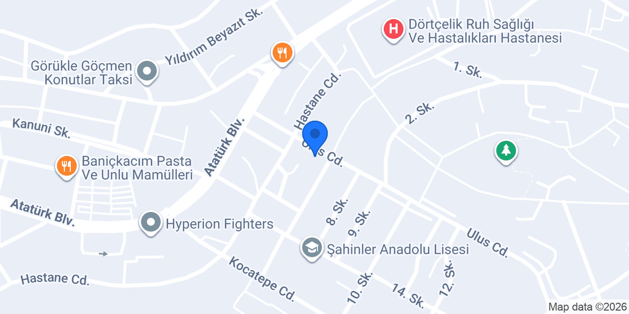 Saç Sanat Kuaför konumu
