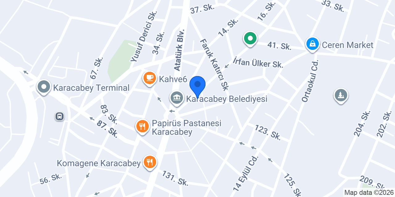 Prestij Erkek Kuaförü konumu